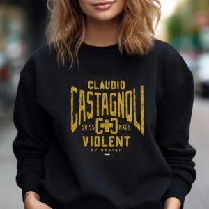 Claudio Castagnoli AEW New Design Swiss Made Violent By Design Merchandises Unisex T-Shirt
