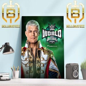 Cody Rhodes Appear At WWE World WrestleMania XL Home Decor Poster Canvas