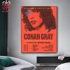 Conan Gray Found Heaven On Tour Australia 2024 Home Decor Poster Canvas