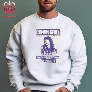 Conan Gray Join Me For The Night March 20th The Echo Los Angeles CA Unisex T-Shirt