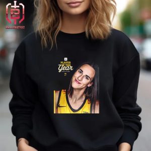 Congratulations Iowa Hawkeyes Caitlin Clark Is National Player Of The Year Of Sporting News Unisex T-Shirt