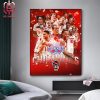 Congratulations Iowa State Cyclones Is Big 12 Men Basketball Champions Season 2023-2024 Home Decor Poster Canvas