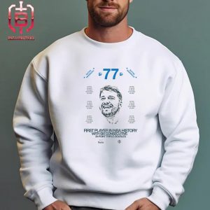Dallas Mavericks Luka Doncic Is First Player In NBA History With Six Consecutive 30-Point Triple Doubles Unisex T-Shirt