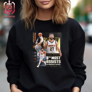 Denver Nuggets Jamal Murray Takes 8th Place In Franchise History With 2011 Assists Unisex T-Shirt
