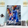 Kyle Larson Stage 2 Winner at Las Vegas Motor Speedway NASCAR Cup Series Home Decor Poster Canvas