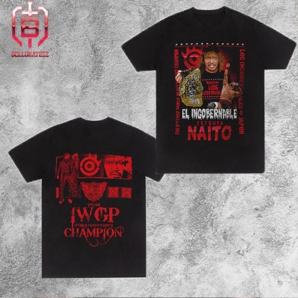 El Ingobernable Tetsuya Naito The 8th IWGP World Heavy Weight Champion 2024 Unisex T-Shirt