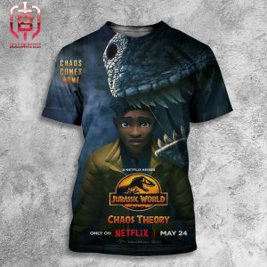 First Poster For Jurassic World Chaos Theory Premiering On May 24 On Netflix All Over Print Shirt