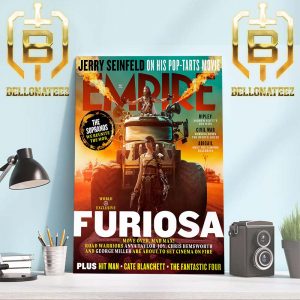 Furiosa on Empire Magazine Cover Home Decor Poster Canvas