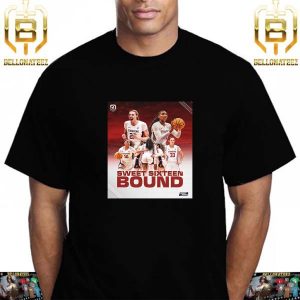 Go Stanford Sweet Sixteen Bound For Stanford Womens Basketball in NCAA March Madness 2024 Unisex T-Shirt