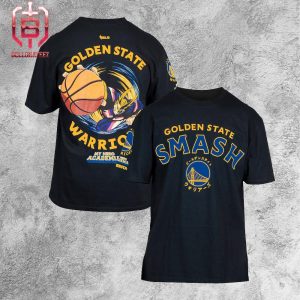 Golden State Warriors NBA x My Hero Academia All Might Smash Merchandise Fan Gift Shirt