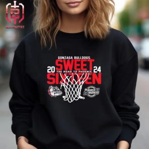 Gonzaga Bulldogs Sweet 16 2024 March Madness Basketball Unisex T-Shirt