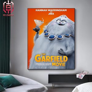 Hannah Waddingham As Jinx In The Garfield Movie Memorial Day Weekend Releasing In Theaters On May 24 Home Decor Poster Canvas