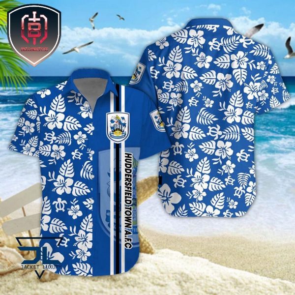 Huddersfield Town AFC EFL Championship For Men And Women Tropical Summer Hawaiian Shirt