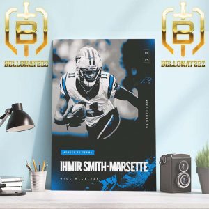 Ihmir Smith-Marsette Is Staying In Carolina Panthers Home Decor Poster Canvas