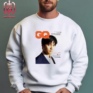 International Superstar Los Angeles Dodger Shohei Ohtani On The GQ Fashion Magazine Tokyo New Gentlemen Unisex T-Shirt