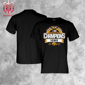Iowa Hawkeyes 2024 Big Ten Women’s Basketball Conference Tournament Champions Locker Room Unisex T-Shirt