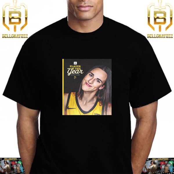 Iowa Hawkeyes Womens Basketball Caitlin Clark Is The The Sporting News National Player Of The Year Unisex T-Shirt