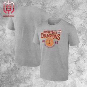 Iowa State Cyclones 2024 Big 12 Men’s Basketball Conference Tournament Champions Unisex T-Shirt