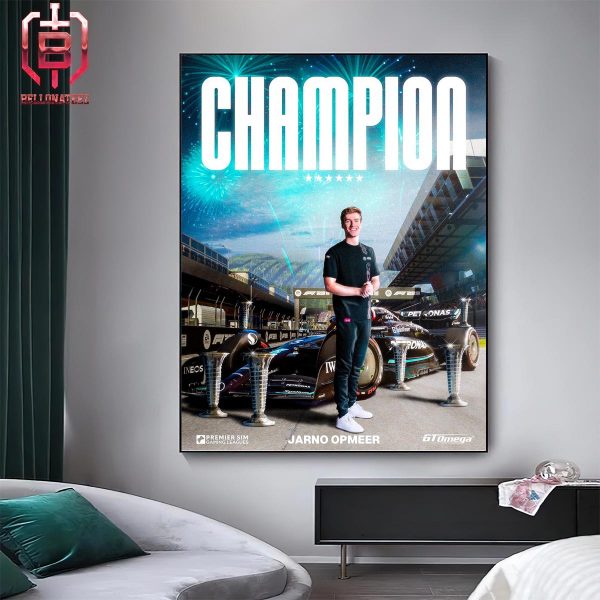 Jarno Opmeer Writes His Name Into The PSGL History Books Once Again With His Sixth Title Triumph Home Decor Poster Canvas