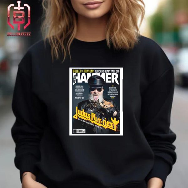 Judas Priest Rob Halford Metal Maniac Kitten Lover In Metal Hammer Magazine Unisex T-Shirt
