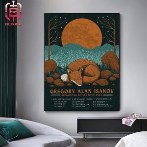 Latest Poster For Gregory Alan Isakov For His Current Tour With Leif Vollebekk Damien Jurado And Bonnie Paine Home Decor Poster Canvas