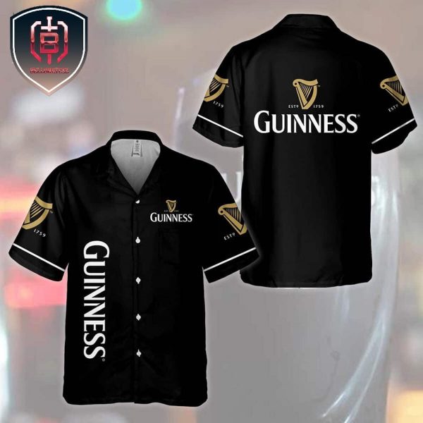Limited Basic Guinness For Men And Women Tropical Summer Hawaiian Shirt For Beer Lovers
