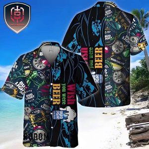 Limited Bud Light For Men And Women Tropical Summer Hawaiian Shirt Wish You Were Beer