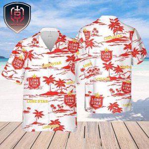 Lone Star Beer Beach Pattern For Men And Women Tropical Summer Hawaiian Shirt