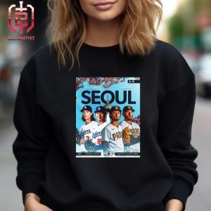 Los Angeles Dodgers Will Take On San Diego Padres In The Seoul Series On March 20-21 Unisex T-Shirt