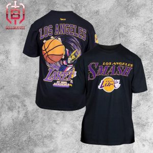 Los Angesles Lakers NBA x My Hero Academia All Might Smash Merchandise Fan Gift Shirt