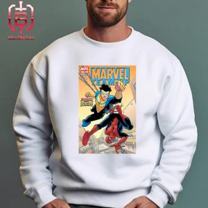 Marvel Team-Up Spiderman Meets Invicible Unisex T-Shirt