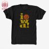 Premium Iowa Hawkeyes Hoop Merchandise Fan Gift Unisex T-Shirt