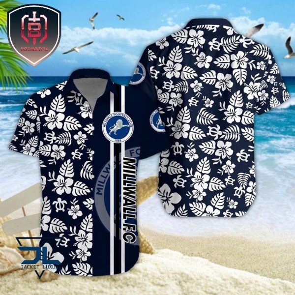 Millwall FC EFL Championship For Men And Women Tropical Summer Hawaiian Shirt