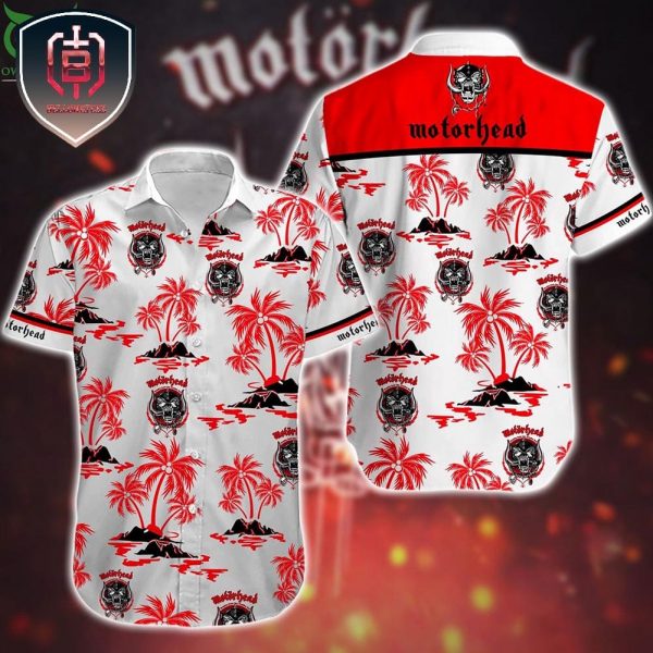 Motorhead Tropical Red For Men And Women Tropical Summer Hawaiian Shirt
