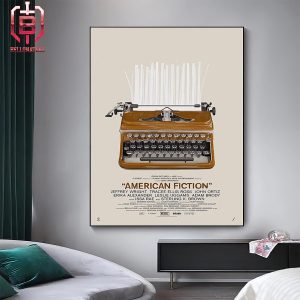 Mutant Release A New Poster By One Of Our Favorite Films Of 2023 American Fiction Home Decor Poster Canvas