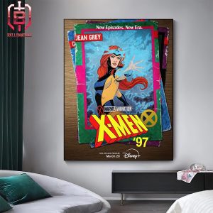 New Episodes New Era Of Jean Grey For X Men 97 From Marvel Animation On Disney Plus Home Decor Poster Canvas