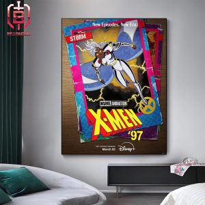 New Episodes New Era Of Storm For X Men 97 From Marvel Animation On Disney Plus Home Decor Poster Canvas