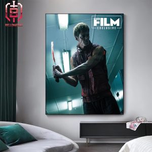 New Look At Bill Skarsgard In Boy Kills World Releasing In Theaters On April 26 Home Decor Poster Canvas