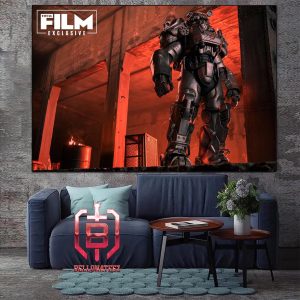 New Look At The Brotherhood Of Steel In The Fallout Series Home Decor Poster Canvas