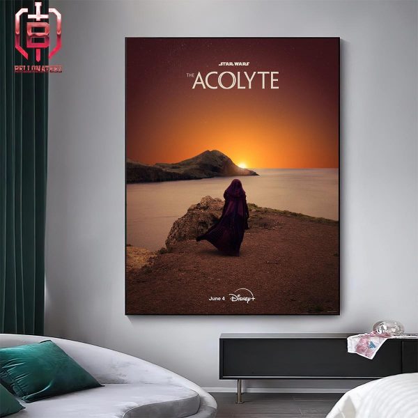 New Poster For Star Wars The Acolyte First 2 Episodes Release On June 4 On Disney Plus Home Decor Poster Canvas