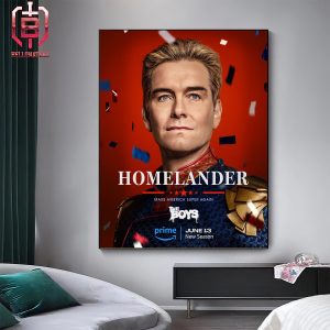 New Poster For The Boys Season 4 Make America Super Again Will Show On June 13th Home Decor Poster Canvas