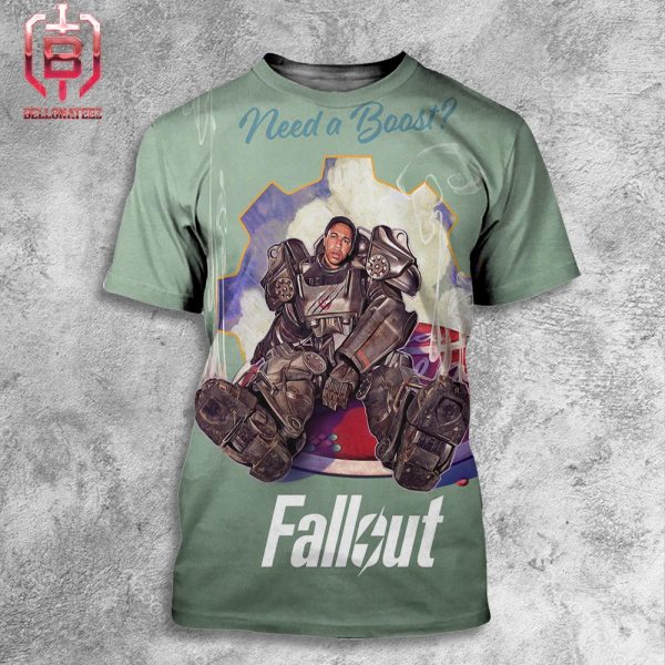 New Poster For The Fallout Series Need A Boost Premieres April 12 On Prime Video All Over Print Shirt