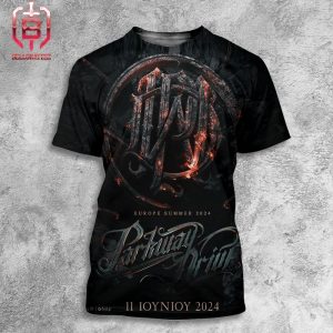 New Poster Of Parkway Drive Europe Summer Tour 2024 All Over Print Shirt