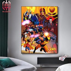New Promotional Art For X-MEN 97 From Marvel Animation On Disney Plus Home Decor Poster Canvas