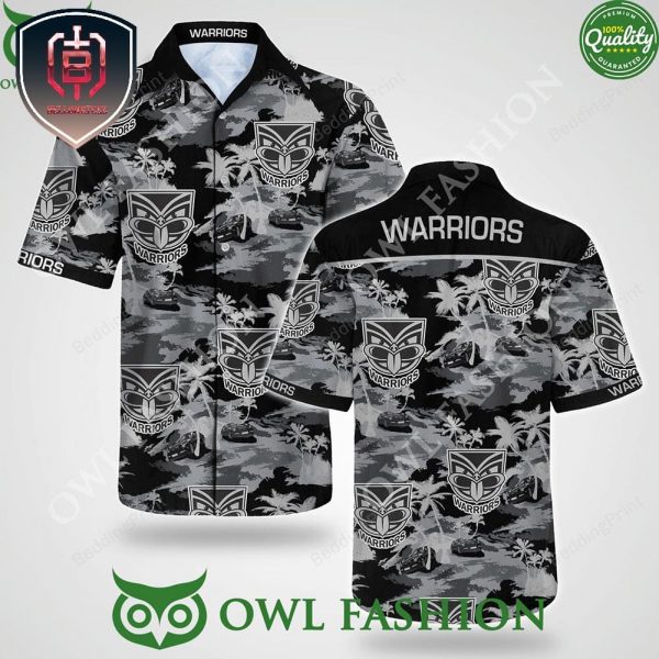 New Zealand Warriors NRL Rugby League Bahama For Men And Women Tropical Summer Hawaiian Shirt