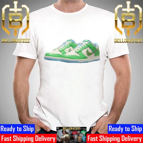 Nike Dunk Low Green Shock Unisex T-Shirt