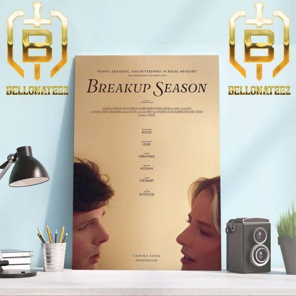 Official Poster For Breakup Season Indie Starring Chandler Riggs and Samantha Isler Home Decor Poster Canvas