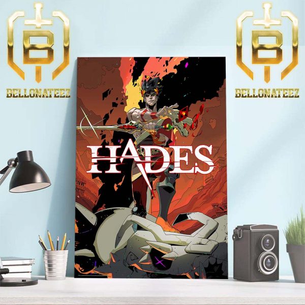 Official Poster Hades To Play Exclusively On Netflix Games Home Decor Poster Canvas