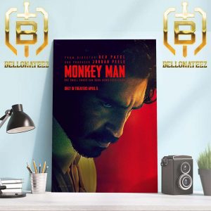 Official Poster Monkey Man One Small Ember Can Burn Down Everything Home Decor Poster Canvas