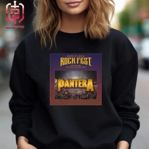 Pantera Come To Barcelona For The First Time In Over 22 years At Barcelona Rock Fest On 6th July 2024 Unisex T-Shirt